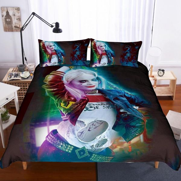 bedding set clown girl suicide team film goddess personality european style 2/3pcs soft duvet cover sets pillowcase
bedding set clown girl suicide team film goddess personality european style 2/3pcs soft duvet cover sets pillowcase
