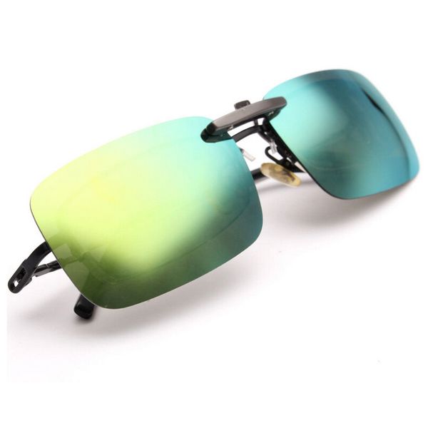 polarized day night vision clip-on flip-up lens sunglasses driving glasses cool 7 colors anti-sun square eye protection, White;black
polarized day night vision clip-on flip-up lens sunglasses driving glasses cool 7 colors anti-sun square eye protection, White;black