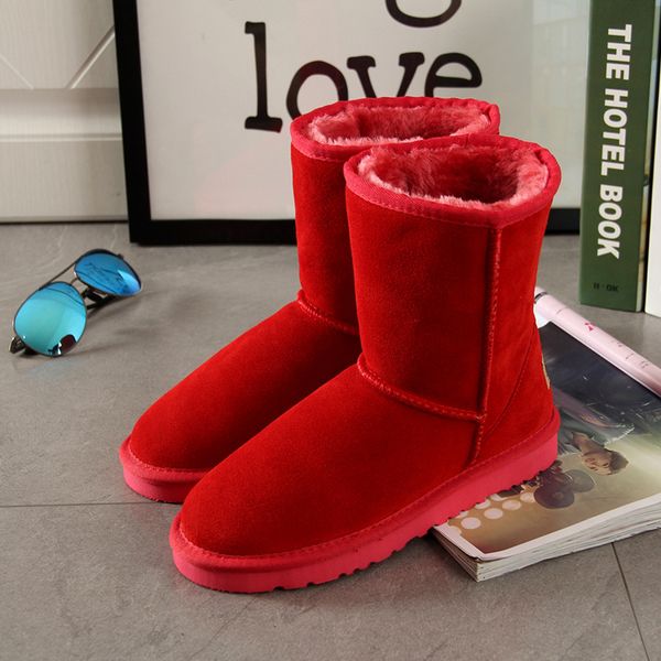 begocool fashion snow boots for women 100% genuine cow suede australia warm winter boots woman shoes red, Black
begocool fashion snow boots for women 100% genuine cow suede australia warm winter boots woman shoes red, Black