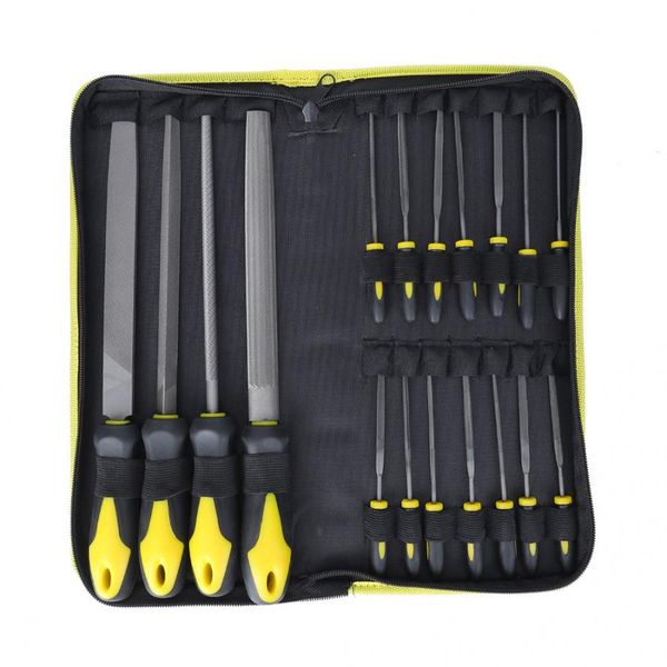 18pcs multifunctional flat rasp file set high carbon steel wood polishing tool for diy woodworking metal glass ceramic
18pcs multifunctional flat rasp file set high carbon steel wood polishing tool for diy woodworking metal glass ceramic