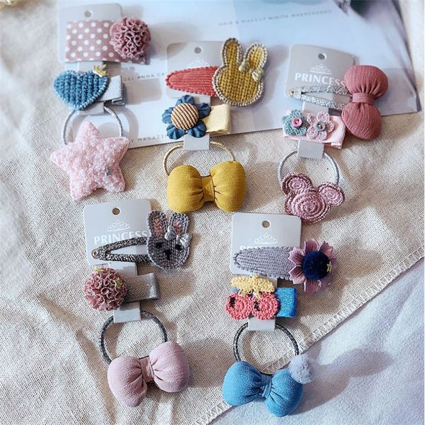 10set/lot new kids children accessories hairpins barrettes princess bow animal hair rope headwear hair clips girls headdress set, Slivery;white
10set/lot new kids children accessories hairpins barrettes princess bow animal hair rope headwear hair clips girls headdress set, Slivery;white