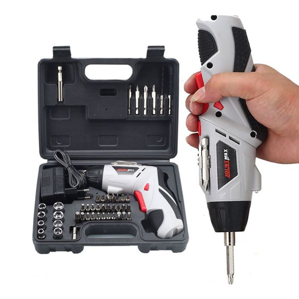 45 sets of european standard 4.8v electric screwdriver multi-function hand drill electric screwdriver set power tools
45 sets of european standard 4.8v electric screwdriver multi-function hand drill electric screwdriver set power tools