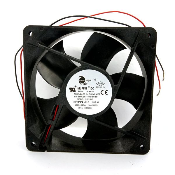 new original for comair rotron mc24k3 dc24v 0.44a 10.5w 2lines 120x120x38mm inverter cooling fan
new original for comair rotron mc24k3 dc24v 0.44a 10.5w 2lines 120x120x38mm inverter cooling fan