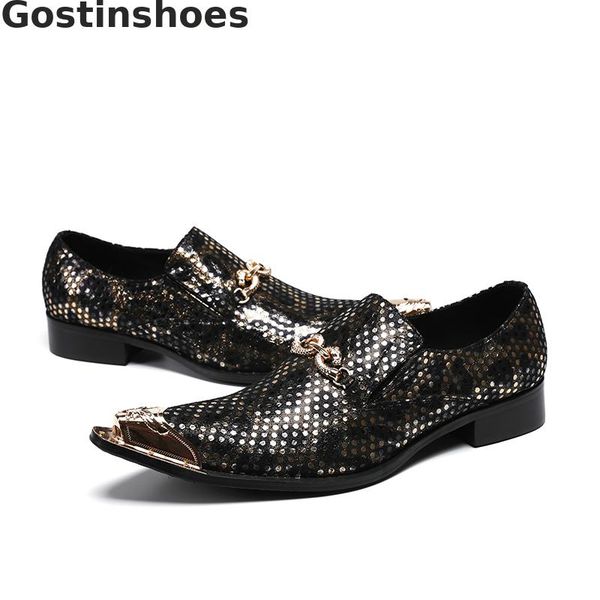 fashion style men casual leather shoes men loafers metal capped toe oxford shoes leisure business casual for, Black 
fashion style men casual leather shoes men loafers metal capped toe oxford shoes leisure business casual for, Black