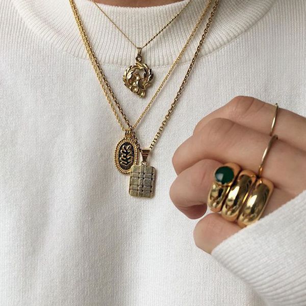 european and american creative fashion retro metal adjustable necklace pendant party fashion blogger wear accessories, Silver
european and american creative fashion retro metal adjustable necklace pendant party fashion blogger wear accessories, Silver