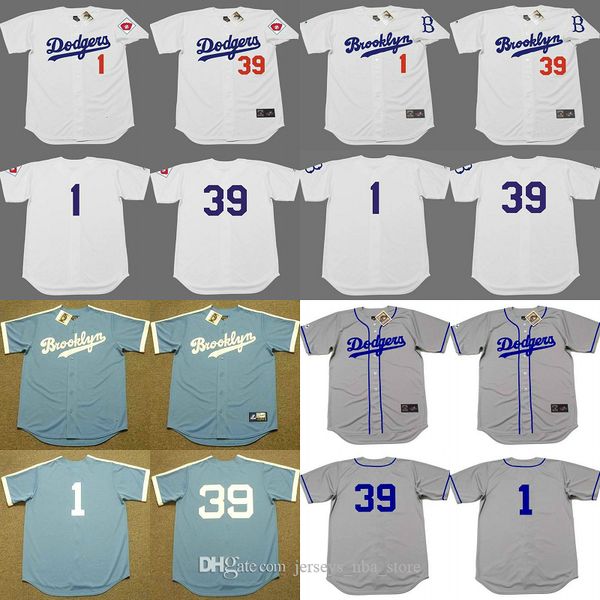 brooklyn dodgers 39 roy campanella 1 pee wee reese 4 duke snider 14 gil hodges baseball jersey stitched 05, Blue;black
brooklyn dodgers 39 roy campanella 1 pee wee reese 4 duke snider 14 gil hodges baseball jersey stitched 05, Blue;black