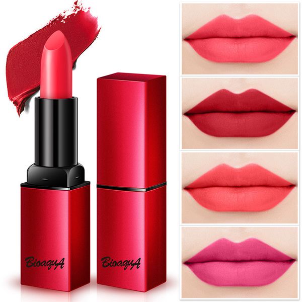 bioaqua 6 colors lipstick professional lips makeup waterproof moisturizer smooth red velvet lip stick matte lipstick
bioaqua 6 colors lipstick professional lips makeup waterproof moisturizer smooth red velvet lip stick matte lipstick