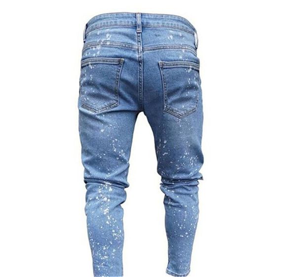 mens designer fashionable jeans knee holes zipper hiphop streetwear mans basic pants spring autumn clothing, Blue
mens designer fashionable jeans knee holes zipper hiphop streetwear mans basic pants spring autumn clothing, Blue