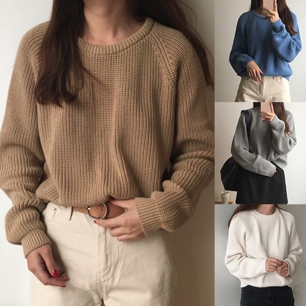 knitting sweater women 2019 solid o neck pullover autumn winter jumper ropa mujer invierno harajuku slim female pull femme, White;black
knitting sweater women 2019 solid o neck pullover autumn winter jumper ropa mujer invierno harajuku slim female pull femme, White;black
