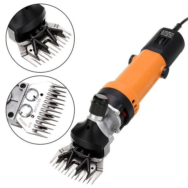 320w electric sheep shearing clipper scissors shears cutter goat clipper 4 teeth/13 teeth blade shaving wool machine wool
320w electric sheep shearing clipper scissors shears cutter goat clipper 4 teeth/13 teeth blade shaving wool machine wool