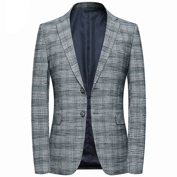 linen blazer business men slim fit suit jacket casual check blazer anti-wrinkle suit coat dress luxury men clothing, White;black
linen blazer business men slim fit suit jacket casual check blazer anti-wrinkle suit coat dress luxury men clothing, White;black