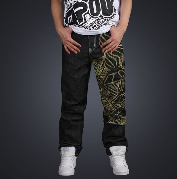 new fashion men's black embroidery baggy cotton jeans mens skateboarder denim pants hip hop jeans for men, Blue
new fashion men's black embroidery baggy cotton jeans mens skateboarder denim pants hip hop jeans for men, Blue