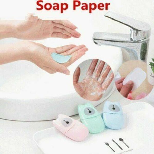 Portable Disposable Box Soap Paper Sheets Travel Hand Washing Box Scented Washing Hand 50 Sheet/Box DEC
Portable Disposable Box Soap Paper Sheets Travel Hand Washing Box Scented Washing Hand 50 Sheet/Box DEC