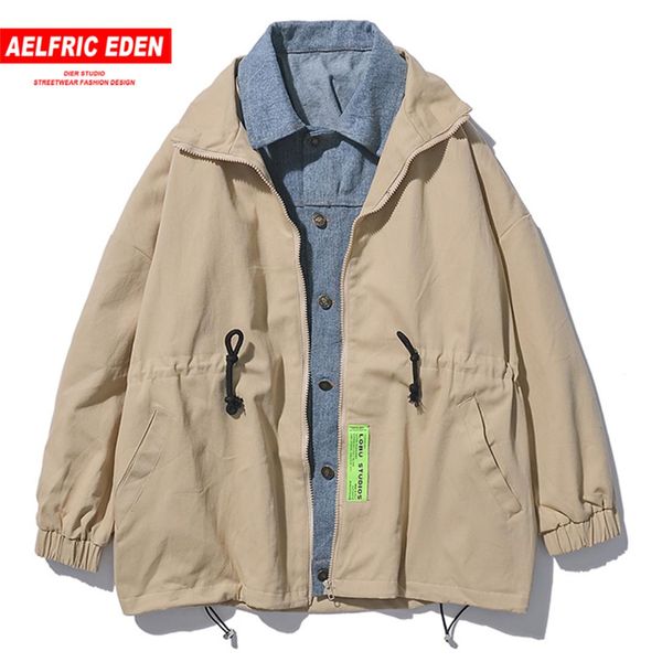 aelfric eden fake two pieces mens cargo jackets 2019 harajuku fashion male hip hop casual cotton oversized coats streetwear, Black;brown
aelfric eden fake two pieces mens cargo jackets 2019 harajuku fashion male hip hop casual cotton oversized coats streetwear, Black;brown