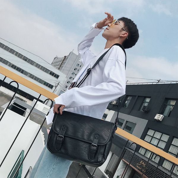 leisure korean men's shoulder bag pu leather diagonal tide bag korean leisure shoulder men's tide
leisure korean men's shoulder bag pu leather diagonal tide bag korean leisure shoulder men's tide