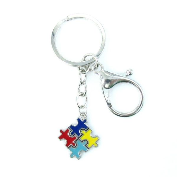 New Arrival Autism Charms Keychain Colorful Autism Awareness Jigsaw Puzzle Pieces Key Chain & Key Ring Jewelry
New Arrival Autism Charms Keychain Colorful Autism Awareness Jigsaw Puzzle Pieces Key Chain & Key Ring Jewelry
