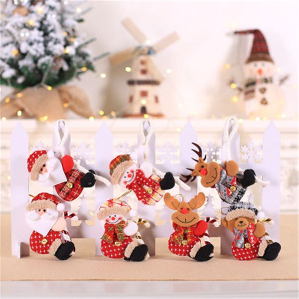 5pc christmas decoration pendant creative christmas tree ornaments cute snowman elk plush doll decorations for home
5pc christmas decoration pendant creative christmas tree ornaments cute snowman elk plush doll decorations for home