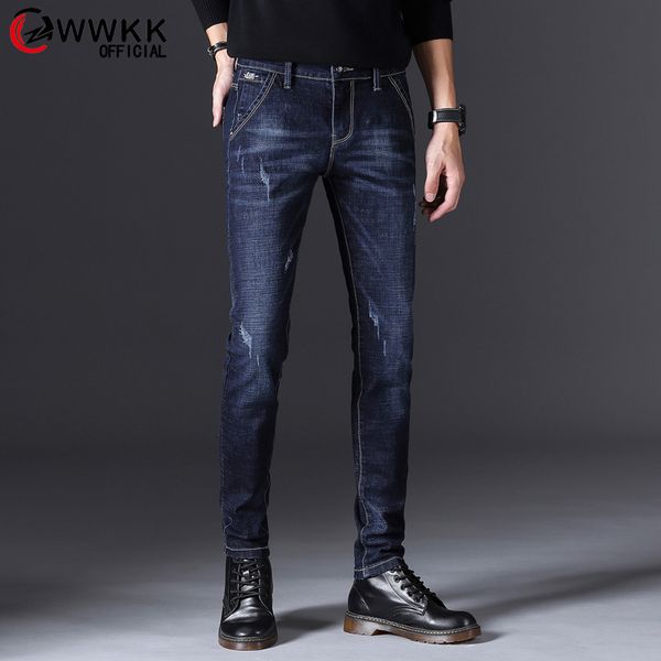 men's jeans wwkk brand straight 2021 summer business work casual stretch slim classic pants blue long large size
men's jeans wwkk brand straight 2021 summer business work casual stretch slim classic pants blue long large size