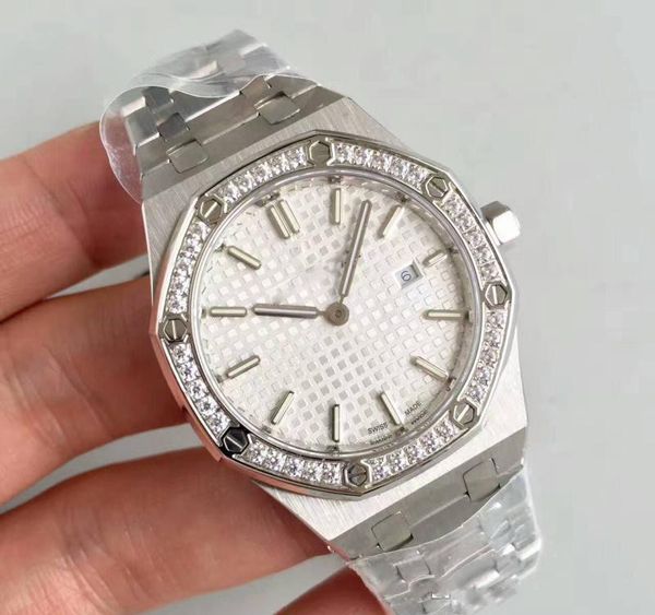 new watch for ladys gift 33mm quartz movement diamonds ring stainless steel sapphire 15400 womens watches ing, Slivery;brown
new watch for ladys gift 33mm quartz movement diamonds ring stainless steel sapphire 15400 womens watches ing, Slivery;brown