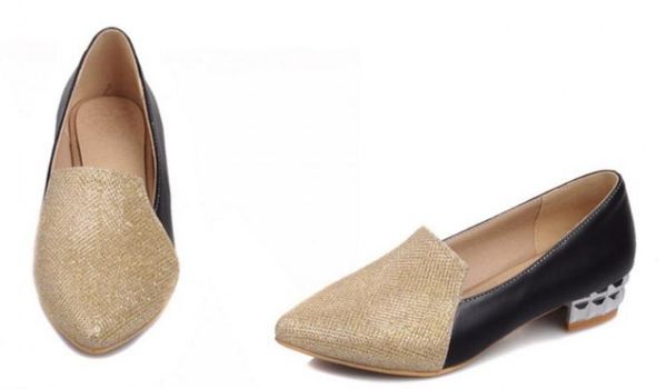 2019 women's shoes in spring and autumn with new style low heel pointed end @2111, Black
2019 women's shoes in spring and autumn with new style low heel pointed end @2111, Black