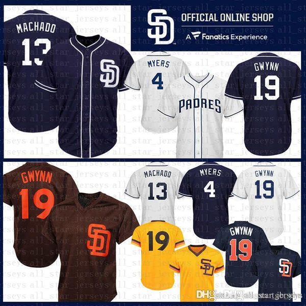 100% Stitched San Diego 13 Manny Machado Padres Baseball Jerseys 4 Wil Meyers 19 Tony Gwynn Jersey Adult Mesh Retro Blue WHITE
100% Stitched San Diego 13 Manny Machado Padres Baseball Jerseys 4 Wil Meyers 19 Tony Gwynn Jersey Adult Mesh Retro Blue WHITE