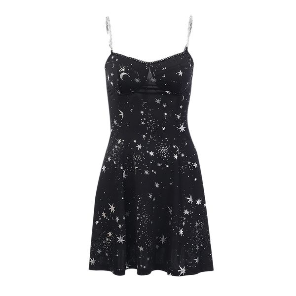 print elegant gothic dresses pleated black summer fashion backless spaghetti strap dress harajuku punk, Black;gray
print elegant gothic dresses pleated black summer fashion backless spaghetti strap dress harajuku punk, Black;gray