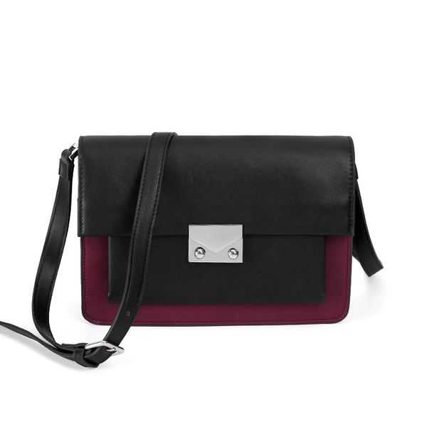 

women handbag fashion quality leather patchwork messenger bag female vintage shoulder bag small criss-cross ladies' flap