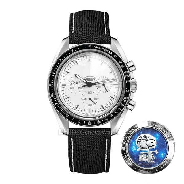 2019 snoopy watch sport mens designer watches apollo 13 limited chronograh quartz wristwatches white dial snoopy back case watch wholesale, Slivery;brown
2019 snoopy watch sport mens designer watches apollo 13 limited chronograh quartz wristwatches white dial snoopy back case watch wholesale, Slivery;brown
