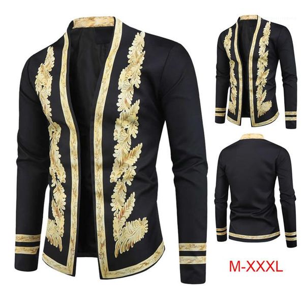 sleeve autumn style old school casual apparel mens retro designer jackets stand collar homme clothing long, Black;brown
sleeve autumn style old school casual apparel mens retro designer jackets stand collar homme clothing long, Black;brown