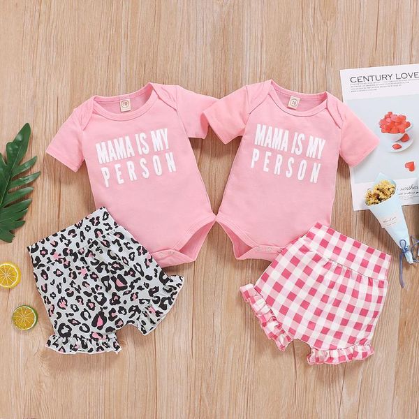 2020 малышей для новорожденных baby girl одежда set summer коротким рукавом письмо bodysuit плед leopard шорты одежда нижнее 2pcs, White
2020 малышей для новорожденных baby girl одежда set summer коротким рукавом письмо bodysuit плед leopard шорты одежда нижнее 2pcs, White