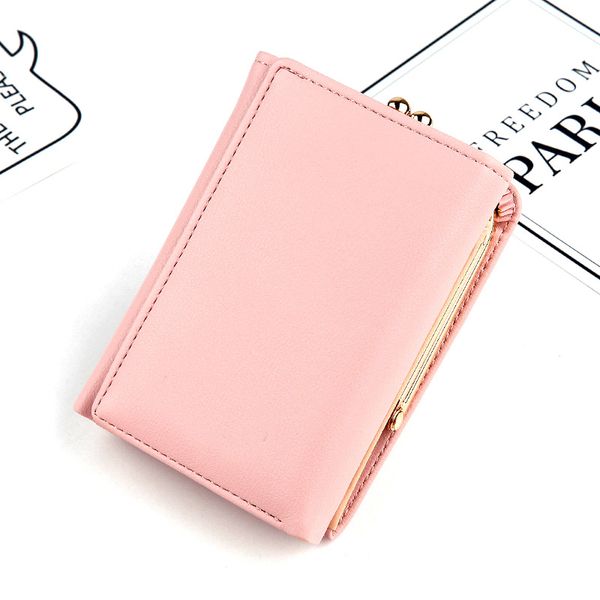 new ladies short wallet korean version of the stylish vertical card package multi-function three-fold plain purse, Red;black
new ladies short wallet korean version of the stylish vertical card package multi-function three-fold plain purse, Red;black