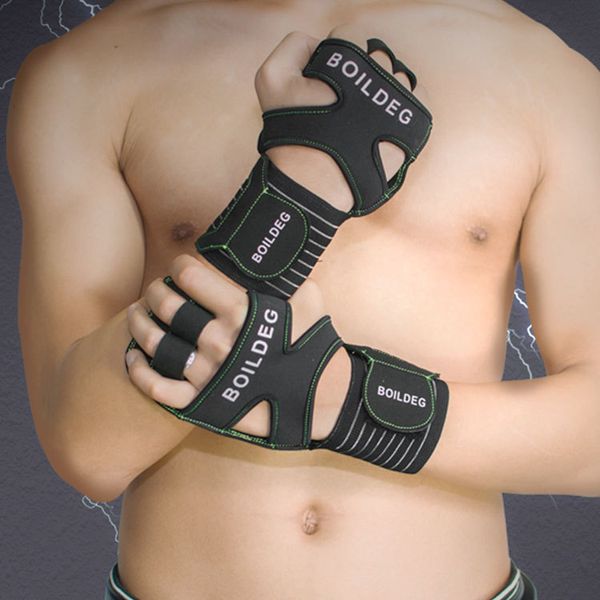 outdoor sports fitness glove extended wristbands breathable half refers strength training dumbbell silicone antiskid palm pad, Black
outdoor sports fitness glove extended wristbands breathable half refers strength training dumbbell silicone antiskid palm pad, Black