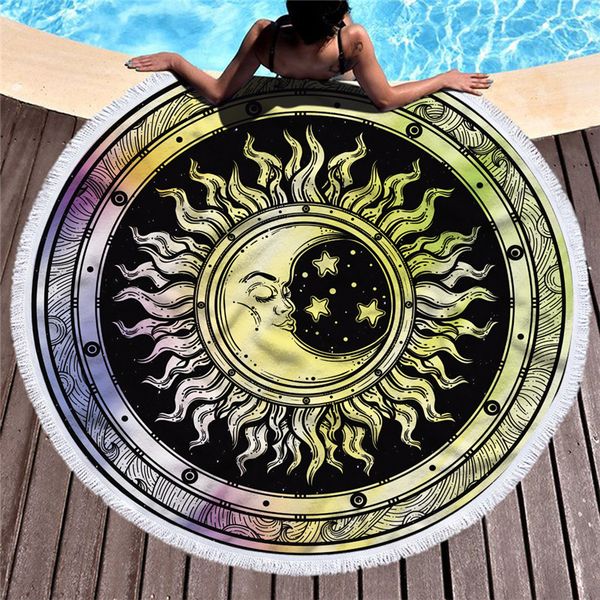 microfiber round beach towel sport scarf bohemian circle serviette de plage toalla playa swimming bath towel with tassel 150cm blanket
microfiber round beach towel sport scarf bohemian circle serviette de plage toalla playa swimming bath towel with tassel 150cm blanket