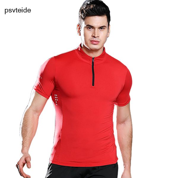 2020 новый учебный t shirt mens сжатие tshirt задействуя джерси мужчины с коротким рукавом футболки мужчины gym одежда zipper stand neck, Black;blue
2020 новый учебный t shirt mens сжатие tshirt задействуя джерси мужчины с коротким рукавом футболки мужчины gym одежда zipper stand neck, Black;blue