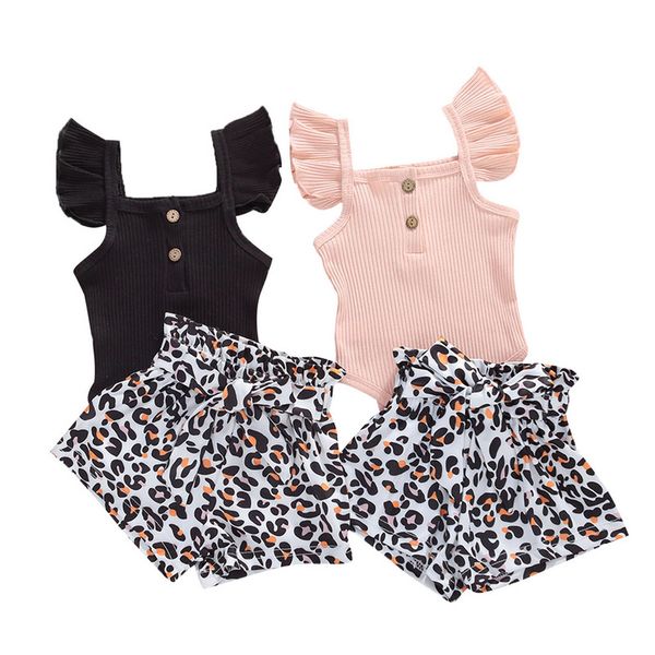 clothing sets fashion 2pcs born baby kids girls u-neck sleeve + leopard print pants outfits, White
clothing sets fashion 2pcs born baby kids girls u-neck sleeve + leopard print pants outfits, White