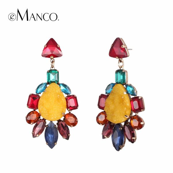 emanco trendy luxury imitation crystal earrings with classic yellow color for new fashion earring jewelry accessories y200323, Golden
emanco trendy luxury imitation crystal earrings with classic yellow color for new fashion earring jewelry accessories y200323, Golden