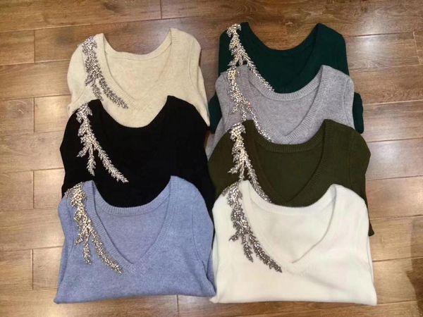 2019 new fashion brand winter snaker pattern diamond beading cashmere woolen sweater + knitted warm pants suit two-piece wj1755, White
2019 new fashion brand winter snaker pattern diamond beading cashmere woolen sweater + knitted warm pants suit two-piece wj1755, White