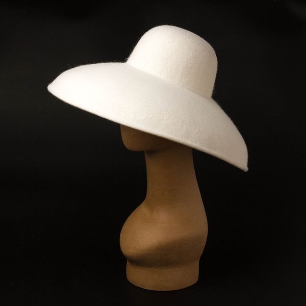 01908-hh8134 white wool winter big brim hepburn style lady sun cap women leisure beach holiday hat, Blue;gray
01908-hh8134 white wool winter big brim hepburn style lady sun cap women leisure beach holiday hat, Blue;gray