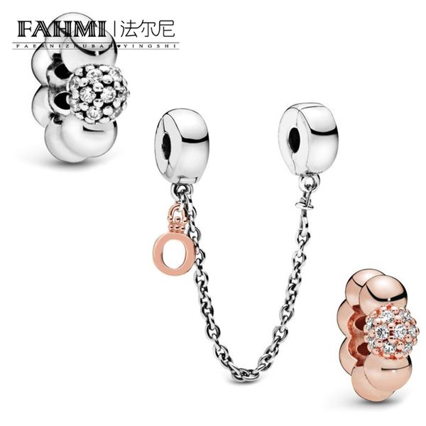 fahmi 100% 925 sterling silver rose polished & pave bead spacer dangling crown o safety chain women's glamour diy jewelry, Black
fahmi 100% 925 sterling silver rose polished & pave bead spacer dangling crown o safety chain women's glamour diy jewelry, Black