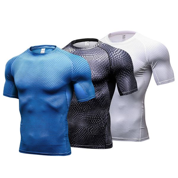 2020 man compression running t-shirt man quick dry bodybuilding gym fitness training sportswear sport running tights, Black;blue
2020 man compression running t-shirt man quick dry bodybuilding gym fitness training sportswear sport running tights, Black;blue