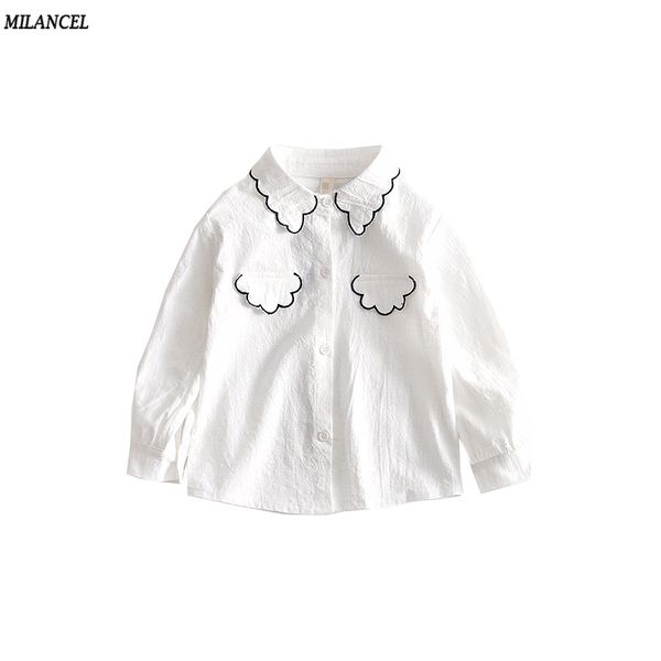 milancel 2018 spring girls shirts cloud children blouse turn down collar girls blouse cute kids clothing long sleeve shirts, White;black
milancel 2018 spring girls shirts cloud children blouse turn down collar girls blouse cute kids clothing long sleeve shirts, White;black