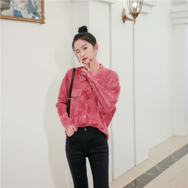 shirt women's autumn women's vintage long sleeve shirt loose plus size women korean fashion clothing blouse women, White
shirt women's autumn women's vintage long sleeve shirt loose plus size women korean fashion clothing blouse women, White