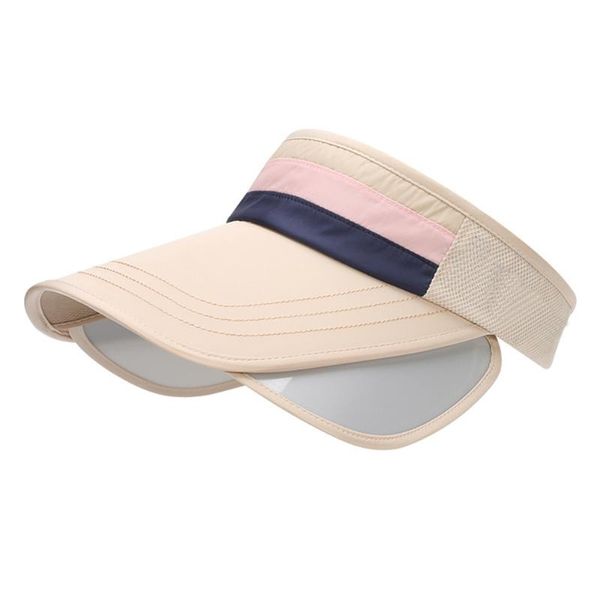 women cycling sun hat running adjustable summer casual visor sweat absorbent uv protection beach outdoor sports empty open top, Blue;gray
women cycling sun hat running adjustable summer casual visor sweat absorbent uv protection beach outdoor sports empty open top, Blue;gray