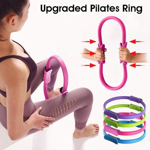upgraded pilates ring circle resistance ring dual grip handles yoga for toning thighs abs legs
upgraded pilates ring circle resistance ring dual grip handles yoga for toning thighs abs legs