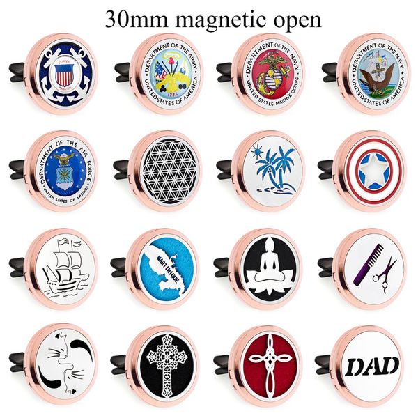 30mm dad bodhisattva rose gold magnetic car diffuser perfume oil locket with 10 pcs pads, Silver
30mm dad bodhisattva rose gold magnetic car diffuser perfume oil locket with 10 pcs pads, Silver