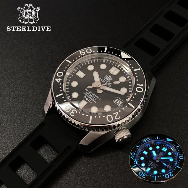 steeldive 1968 japan first all-in-one case without bottom cover dive watch 300m automatic watch sapphire 316l steel watches men, Slivery;brown
steeldive 1968 japan first all-in-one case without bottom cover dive watch 300m automatic watch sapphire 316l steel watches men, Slivery;brown