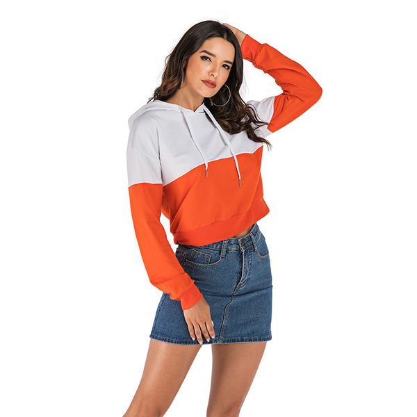 женская осень и зима повседневный свитер с капюшоном вышитые top, Black
женская осень и зима повседневный свитер с капюшоном вышитые top, Black