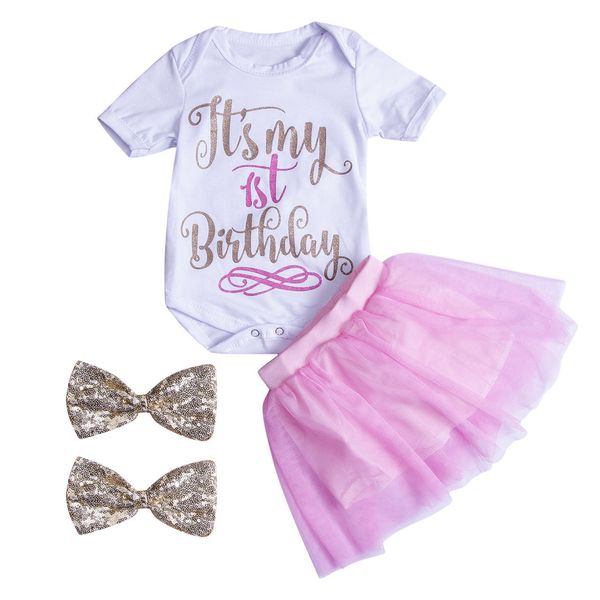 cute newborn baby girls clothes set short sleeve cotton romper bodysuit +tutu skirt +sequins gold bows outfits princess suit
cute newborn baby girls clothes set short sleeve cotton romper bodysuit +tutu skirt +sequins gold bows outfits princess suit