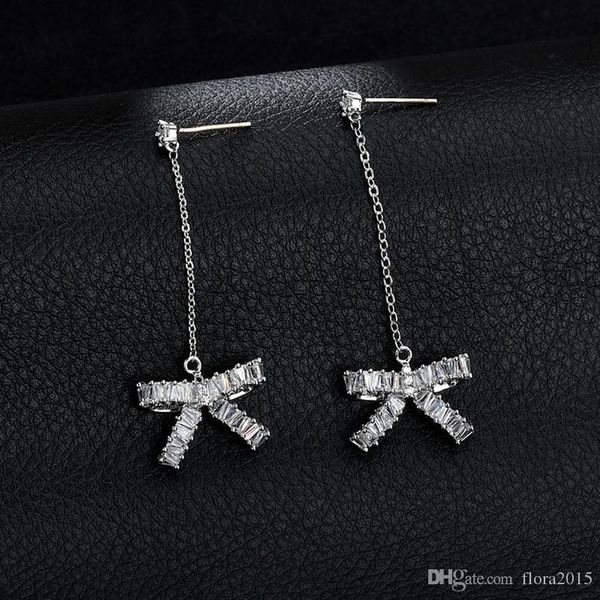 высокое качество мода bowknot шарм дизайн блестящий кубический циркон цепи кисточкой серьги для новобрачных свадебный лучший рождественский, Silver
высокое качество мода bowknot шарм дизайн блестящий кубический циркон цепи кисточкой серьги для новобрачных свадебный лучший рождественский, Silver
