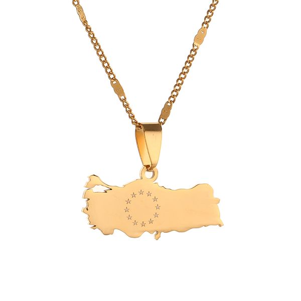 stainless steel turkey map flag pendant necklace for women men turks chain jewelry, Silver
stainless steel turkey map flag pendant necklace for women men turks chain jewelry, Silver